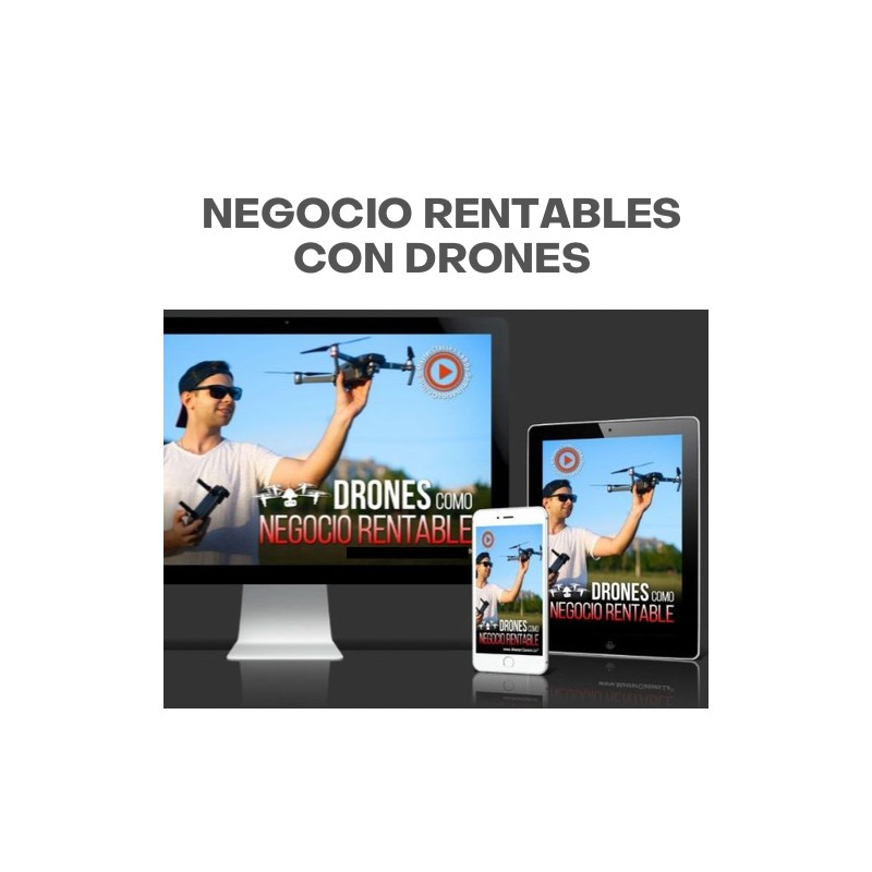 Negocios rentables con Drones