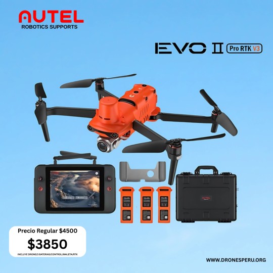 Drone Autel  EVO II RTk Combo  V3