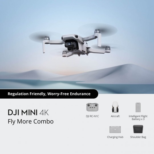 DJI Mini 4k SE fly more combo
