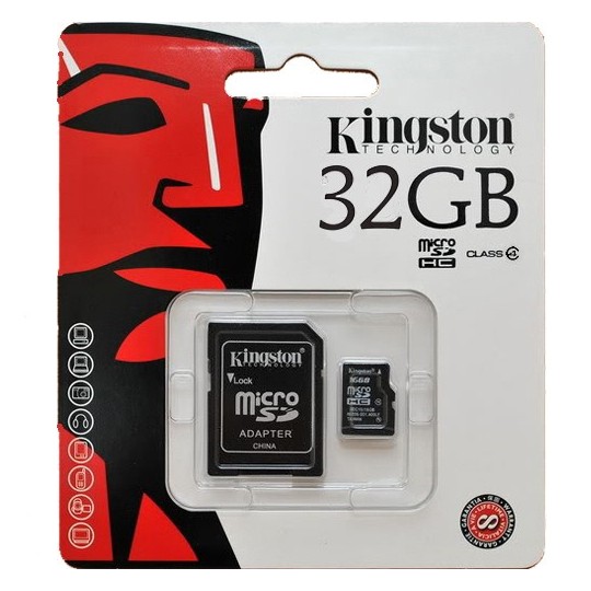 Kingston - Tarjeta MicroSD Clase 10 de 32GB