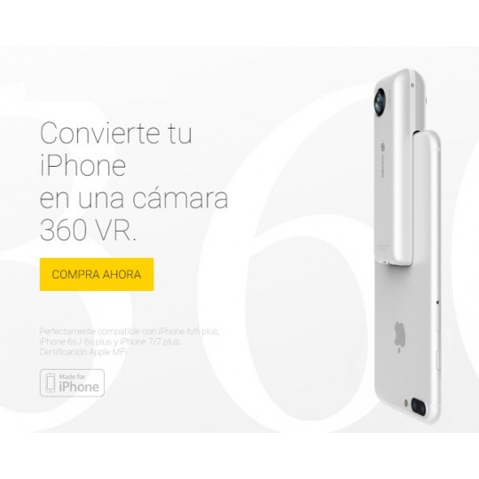 Camara 360º VR para Iphone 