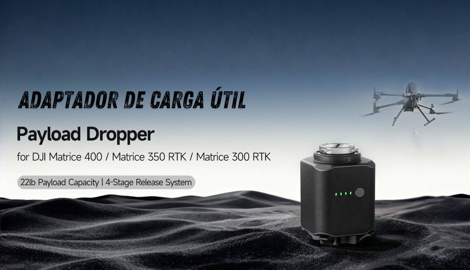 Zenmuse gimball de sistema de carga para expulsion