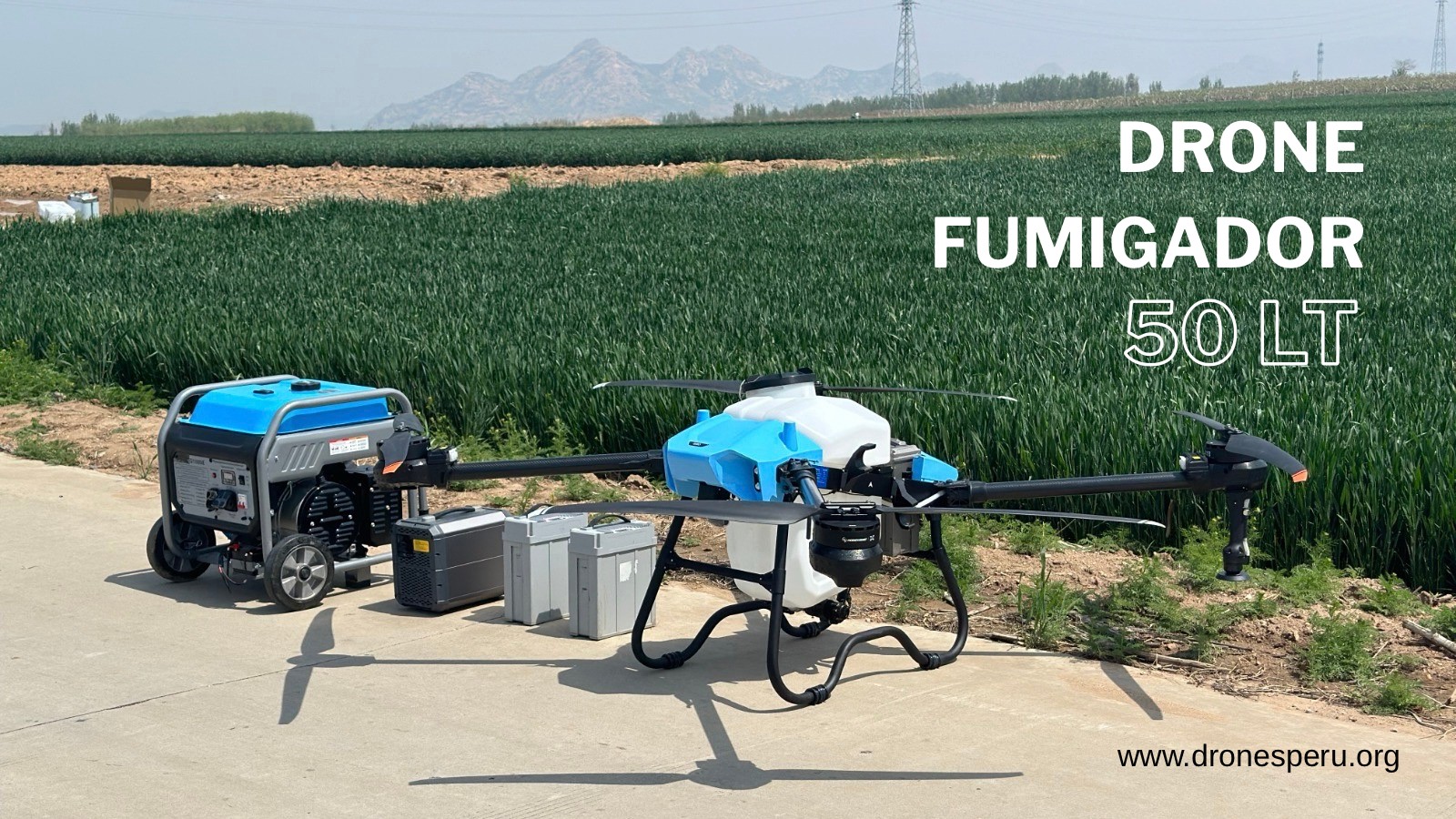 Drone profesional Vtol para topografia con camara de 24mp - Adicional RTK